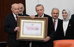 Erdoğan yemin etti, akşam Çankaya Köşkü'nde...