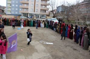 Şemdinli'de 8 Mart Kadınlar Günü kutlaması