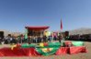 130 PKK'linin defnedildiği 'Xerzan Şehitliği' törenle...