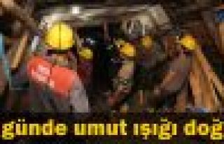 18 madenciyi arama çalışmaları sürüyor