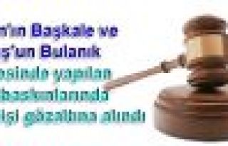 Van ve Muş'ta 1'i çocuk, 8 kişi gözaltına alındı