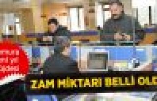 2014'te Memura 175 Lira Zam Yapılacak 