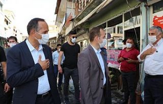 Şemdinli'de korona virüs tedbirleri denetimi