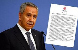 Bülent Arınç: İstifamı Cumhurbaşkanı'na...