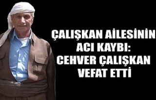 Çalışkan Ailesinin Acı Kaybı: Cehver Çalışkan,...