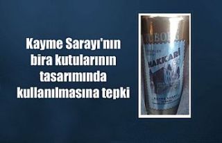 Kayme Sarayı'nın bira kutularının tasarımında...