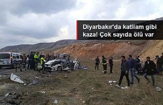 Diyarbakır'da feci kaza: 5 ölü, 3 yaralı