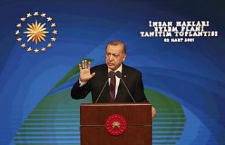 Erdoğan İnsan Hakları Eylem Planını açıkladı:...