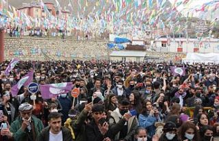 Hakkari Mekrez'de Newroz kutlaması