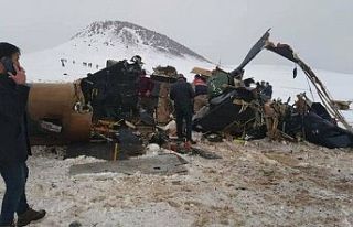 Milli Savunma Bakanlığı: Helikopter kaza kırımına...