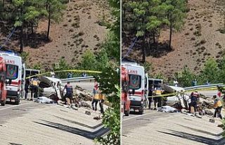 Adana'da düğün yolunda kaza: 5 ölü, 1 yaralı