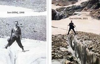 Cilo'daki buzullar eriyor: 4 kilometreden 900...