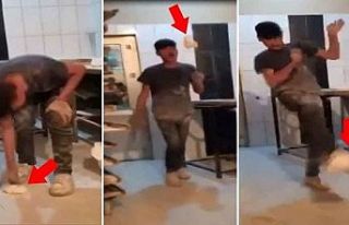 Hamurla oynanan fırının sahibi: Kumpas olduğunu...