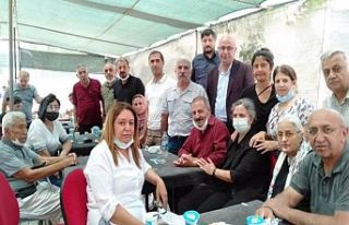 Gültan Kışanak babasının cenazesine katıldı