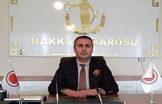 Hakkari Baro Başkanı Ergün Canan'dan 10 Ocak...