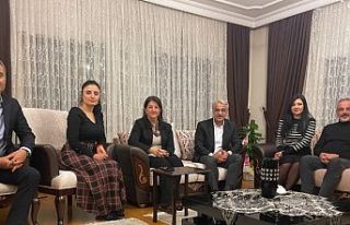 HDP Eş Genel Başkanları Buldan ve Sancar'dan...