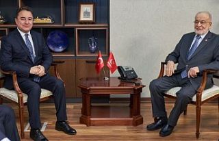 Ali Babacan, Temel Karamollaoğlu'nu ziyaret...