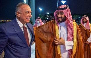 Irak Başbakanı, Suudi Veliaht Prens'le görüşmesi...