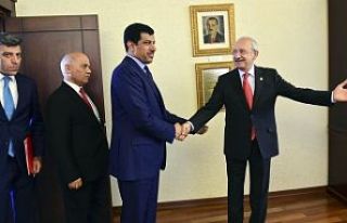 Kılıçdaroğlu, Katar Büyükelçisi Al Sani'yi...