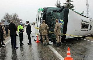 Kırklareli'de yolcu otobüsü devrildi: 6 ölü,...