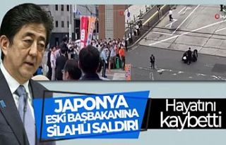 Silahlı saldırıya uğramıştı: Eski Japonya Başbakanı...