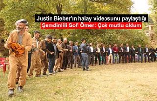 Justin Bieber'ın halay videosunu paylaştığı...