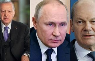 Cumhurbaşkanı Erdoğan, Scholz ve Putin'le...