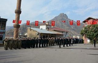 Şemdinli'de 10 Kasım Atatürk'ü Anma...