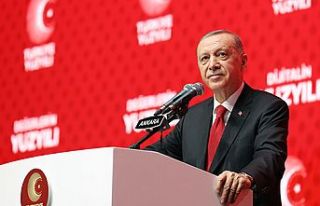 Erdoğan: 'Türkiye Yüzyılı vizyonunun ilk...
