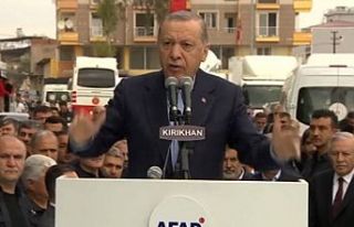 Erdoğan Hatay'da yineledi: Eğer sıkıntılar...