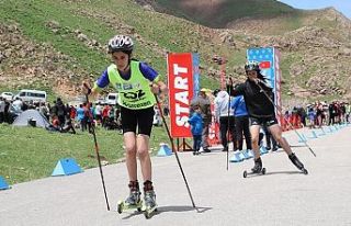 Tekerlekli Kayak Türkiye Şampiyonası, Yüksekova'da...