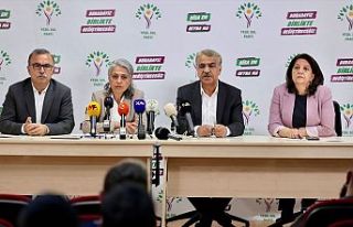 HDP tüm çalışmalarını Yeşil Sol Parti'ye...