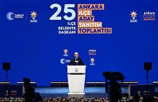 Cumhurbaşkanı Erdoğan Ankara İlçe Belediye Başkan...