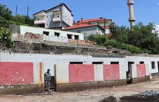 Şemdinli ilçe Jandarma Komutanlığı binasının...