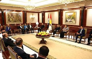 Neçirvan Barzani, DEM Parti heyetini kabul etti:...