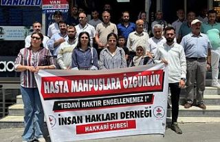 Şemdinli’de Hasta Mahpuslar İçin Tahliye Talebi