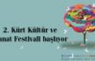 2. Kürt Kültür ve Sanat Festivali başlıyor