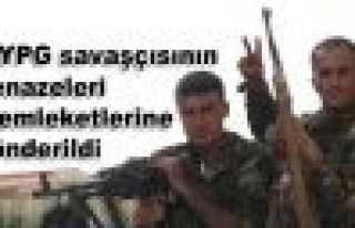 2 YPG savaşçısının cenazeleri memleketlerine...