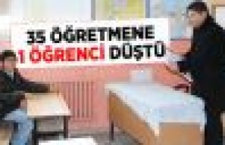35 Öğretmen 1 Öğrenci İçin Görev Aldı 