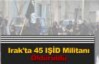 45 IŞİD üyesi öldürüldü