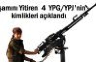 4 YPG/YPJ savaşçısının kimlikleri açıklandı