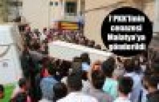 7 PKK’linin cenazesi Malatya’ya gönderildi