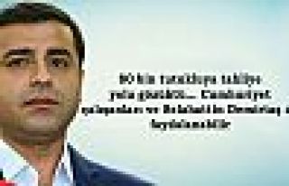 80 bin tutukluya tahliye yolu... Demirtaş da faydalanabilir