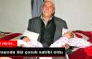 85 Yaşında İkiz Çocuk Sahibi Oldu