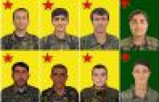 9 YPG / YPJ savaşçısının kimliği açıklandı