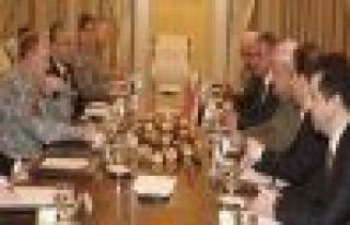 ABD Genelkurmay Başkanı Dempsey ile Barzani Hewler'de...