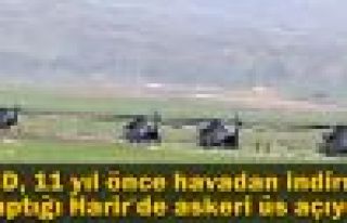 ABD, Harir'de askeri üs açıyor