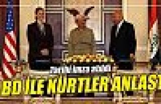 ABD ile Irak Kürt yönetimi arasında tarihi imza