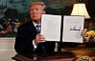 ABD, İran'la nükleer anlaşmadan çekildi