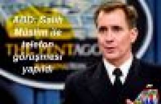 ABD: Salih Müslim ile telefon görüşmesi yapıldı